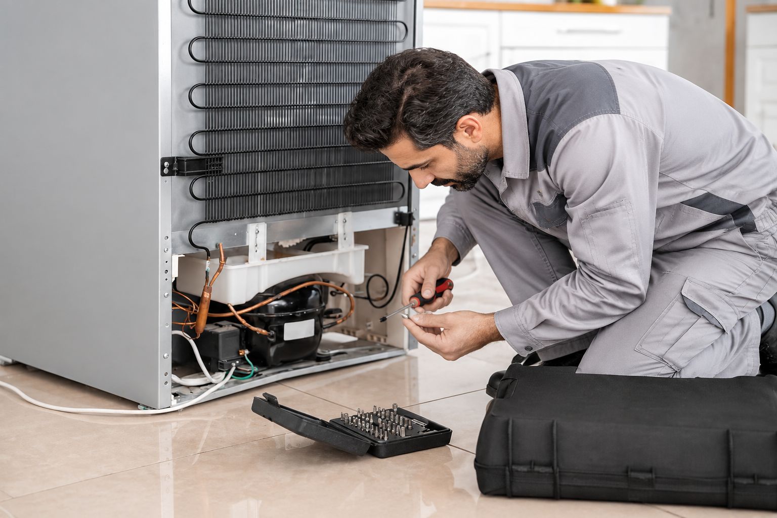 سرویس و نگهداری یخچال فریزر